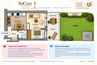 "Su Casa" Apartment Deluxe - with private underground parking space, near the botanic garden & university - 7
