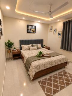 Elegant 1 BHK with 2 Bathrooms Cozy & Spacious Stay - 2