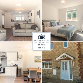 Beach Mews - Modern townhouse with patio and private parking - 0