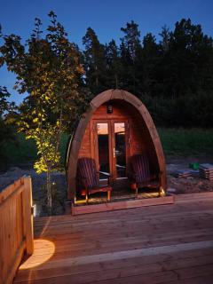Romantischer POD - Gegen Aufpreis mit Hot Tub - Whirlpool & Sauna - 3