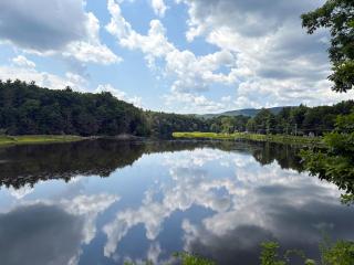 NEW! Berkshire Flat Overlooking Rising Pond! - 9