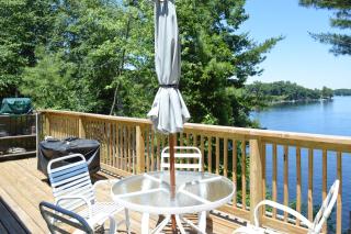 Unique Island Stay w/ Dock! Southwick Lake House - 0