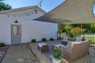 Fire Pit & Fenced Yard! Peaceful Glen Carbon Home - 8