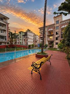 Saanjh,Studio apartment in Candolim, 1km to beach - 5