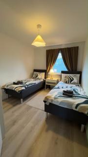 Modern 3-room apartment near Horndal - 4 separate beds - 7