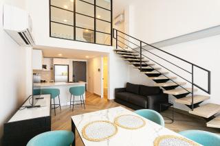 Casco Viejo 1BR Loft - Rooftop Pool Gym & Balcony - 3