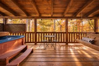 Mountain-View Loft Cabin with Hot Tub & Fireplace - 8