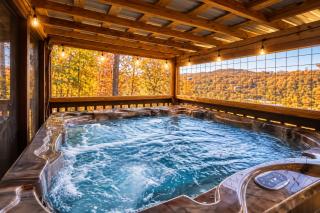 Mountain View Cabin with Hot Tub Near Anakeesta - 9