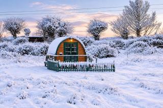 Glamping Pod in St Austell Sleeps 2 with Spa Pool - 9