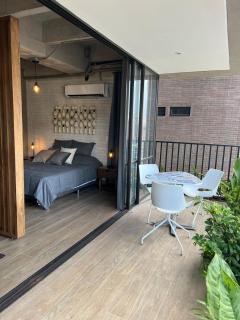 Modern Studio in Ciudad del Rio, Pool, AC, Balcony - 1