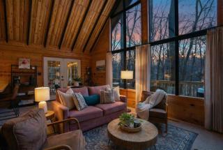 Dog-Friendly A-Frame with Hot Tub and Firepit - 5