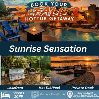 Lakefront 5BD/4.5BA/2Pools/Hottub/Sauna/Firepit/PizzaOven/Dock/PuttingGreen-10PP - 0