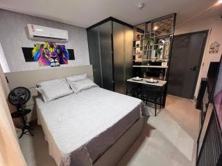 Flat casal com cama auxiliar para terceira pessoa - 3