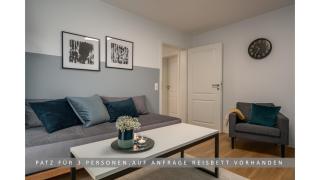 Hund ohne Aufpreis -Apartment Leinetal - Kamin in der Wohnung & Kaminholz kostenlos - Hochwertige Hotelbettwäsche, 7 min zur Seenplatte, privat Parkplatz - 1-3 Personen - 3