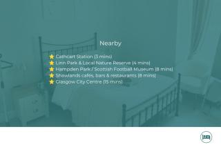 Modern 2BDR in Glasgow - Sleeps 4 - Parking - 4