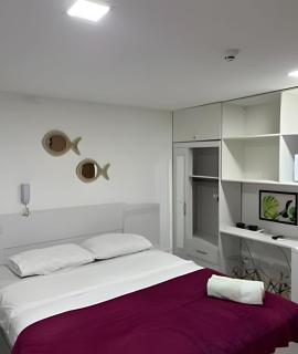 Flat 107 Beira Mar na Praia do Bessa - 9