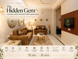 The Hidden Gem - Fully Furnished 1BHK with Indoor Canopy, Smart TV, WiFi and AC - Haiderabad - 6