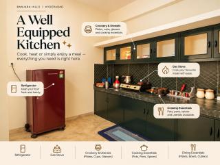 The Hidden Gem - Fully Furnished 1BHK with Indoor Canopy, Smart TV, WiFi and AC - Haiderabad - 7