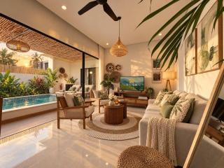 Brand-New Pool Villa Quiet Canggu Nusa Havens - 9