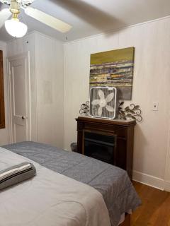 Decent Queen room in attached sun room - 4