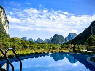 阳朔月半弯 Ink Vista 360度山水景观泳池度假酒店 - 0
