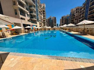 شقة فندقية فاخرة في الساحل الشمالي Downtown New Alamein - 7