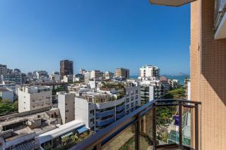 (902-A) Apartamento com Suíte e Vista Mar Leblon - 9