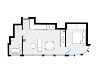 URBAN APARTMENTS Global Skyline 22nd Floor No 15 - Air Condition - Free Garage - LUXURY - 4