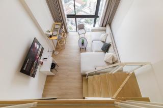 Rama9- Duplex Near Train Market RCA Free Pool Gym - 1