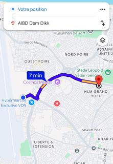 Chambre privée à Dakar - 1