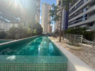 Flat aconchegante proximo Vaca Brava Exp17 - com Sacada - 0