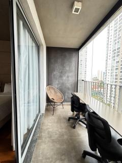 Studio Vila Olímpia perto da Faria Lima com Piscina Academia e Vaga Grátis - 2