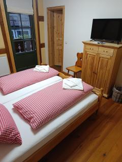 2 Bett Zimmer Rosenrot - 6