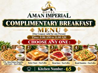 Hotel Aman Imperial - New Delhi Railway Station & Connaught Place City Centre - Nova Deli - 6
