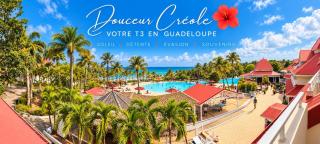 T3 tropical vue mer et piscine Sainte Anne village club - 0