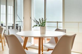 Modern & bright condo with ocean views & pool - walk to the beach - 1
