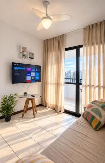 Varanda Charmosa I 650m da Praia I Garagem I Apto Completo - 5