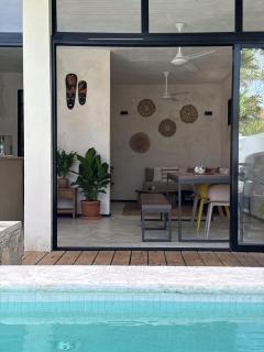 Private villa - with pool and AC Close to the beach - 2