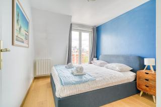 Grand 2P lumineux à 12 min de Paris, M13, parking - 9