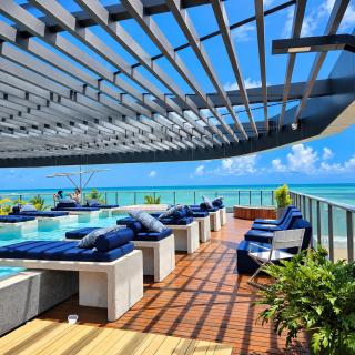 Vista Mar de Cinema no Caribessa - Pé na Areia! - 0