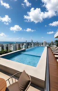 BeachClass Meireles | Rooftop c/ Academia/Piscina - 7