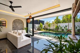Villa Nymera - Striking 4BR Luxury Villa with Pool & Sunken Lounge in Pererenan - 9