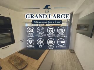 Appartement bord de mer WiFi clim 2 chambres - 0