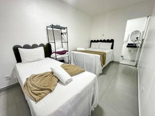 Aptos com 1 quarto, próximo a praia de Taperpuã, com 'àrea de churrasco compartilhada. - 6