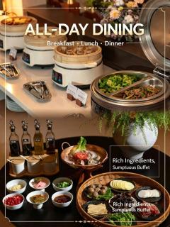 Carefree Garden Hotel Rooftop Garden Photo-Worthy -Brunch-Self-service Laundry Room-Free Fitness Center-Traditional Chinese Stove Tea Experience - 7