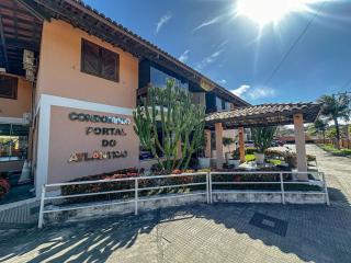 Flat com 1 quarto com ar split, sala e cozinha completa, No condomínio Portal do Atlântico a 100m praia de Taperapuã (Barraca do Gaúcho) , portaria 24hrs, piscina. - 9