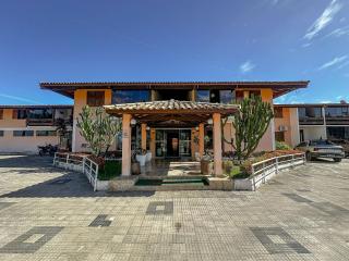 Flat com 1 quarto com ar split, sala e cozinha completa, No condomínio Portal do Atlântico a 100m praia de Taperapuã (Barraca do Gaúcho) , portaria 24hrs, piscina. - 8