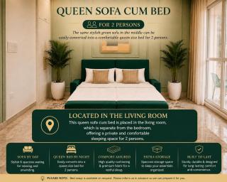 Luxury and Premium 1BhK with two beds in Tapovan - 9