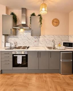 Modern Cardiff 1BR Flat, Sleeps 6, Aparthotel 1, New - 8