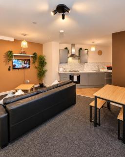 Modern Cardiff 1BR Flat, Sleeps 6, Aparthotel 1, New - 6